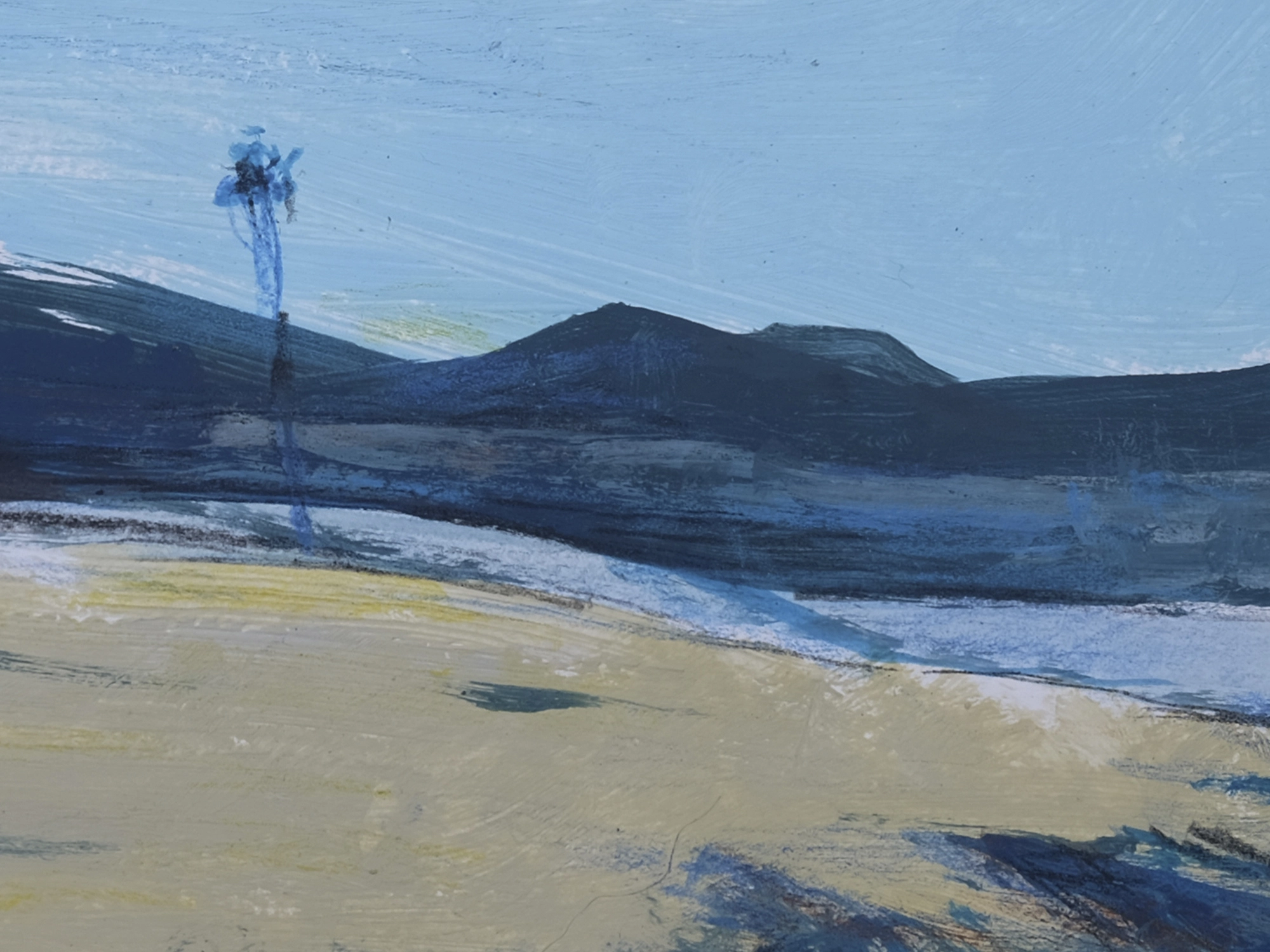La obra del arte «Playa Moraira» de Oleksiy Zhukov, 2022