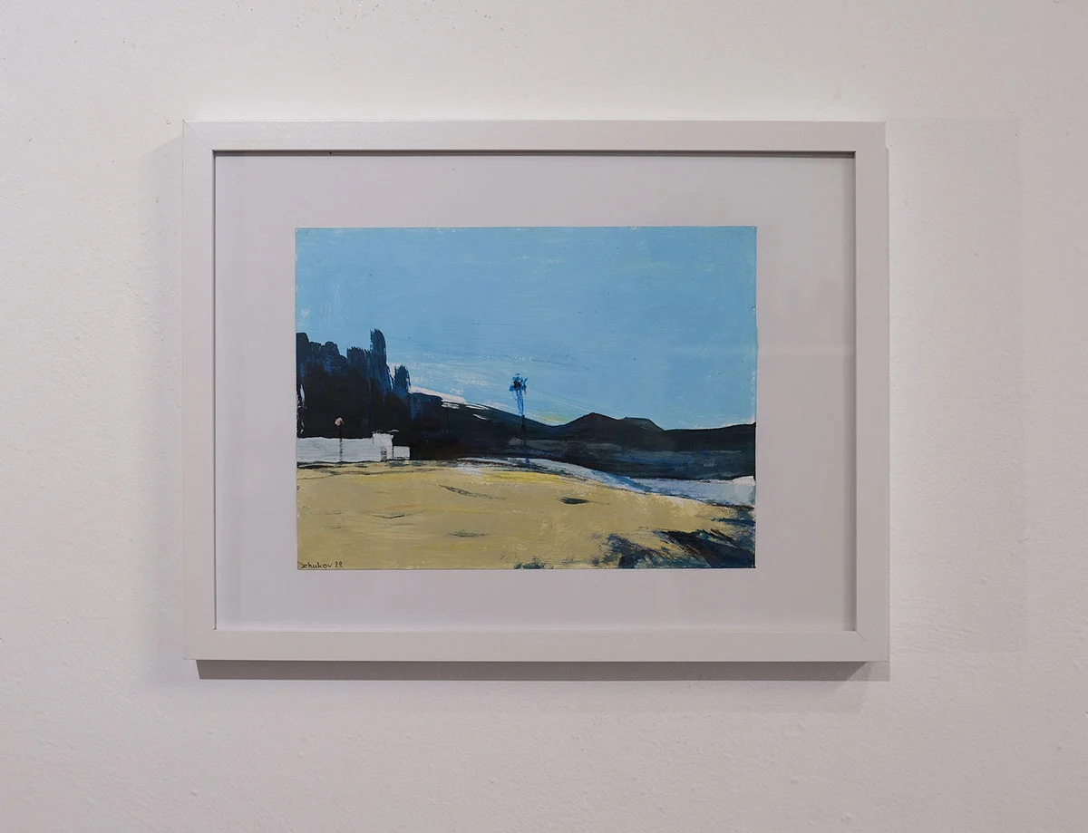 La obra del arte «Playa Moraira» de Oleksiy Zhukov, 2022