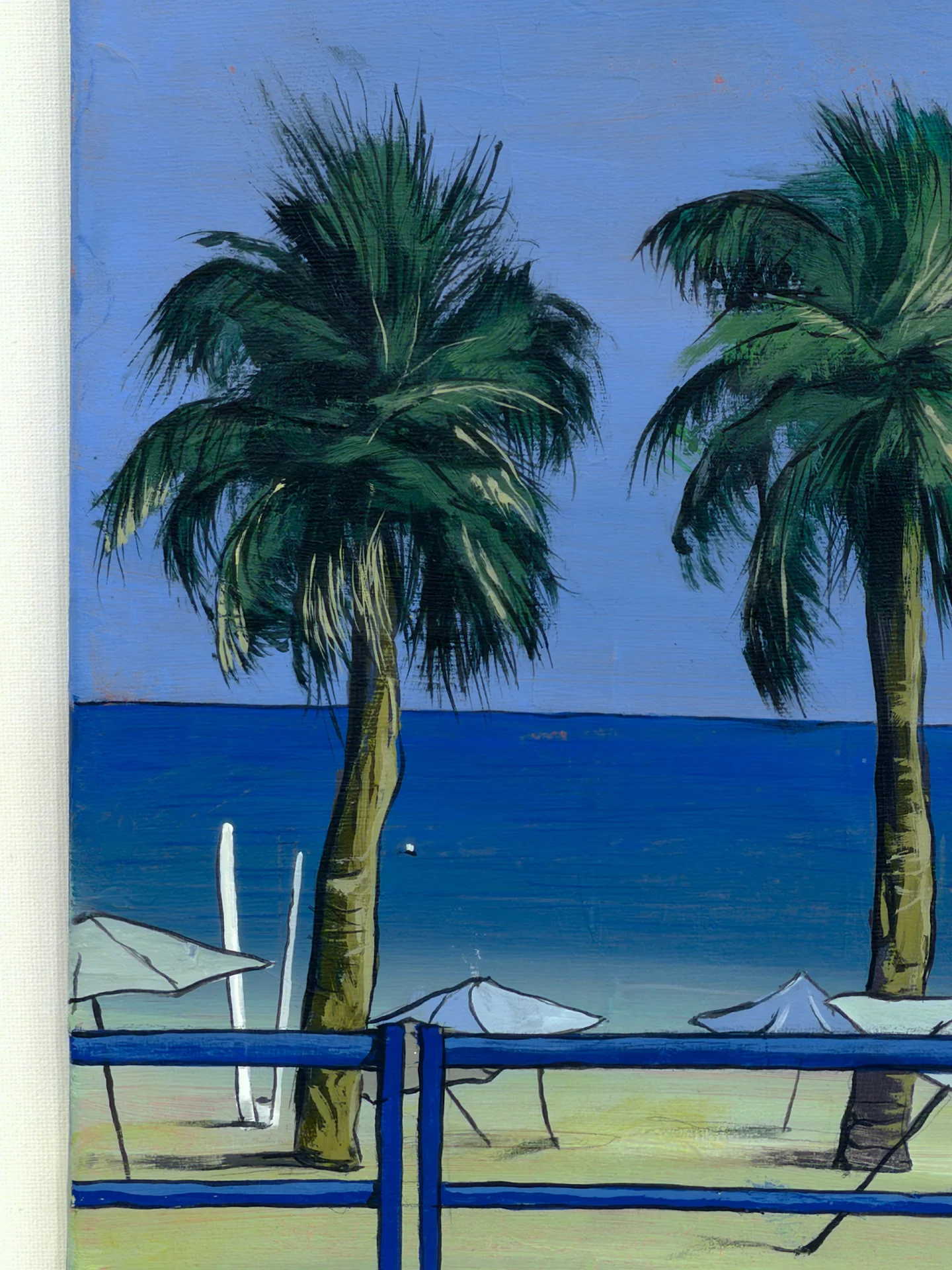 La obra del arte «Playa del Postiguet - 2» de Oleksiy Zhukov, 2026