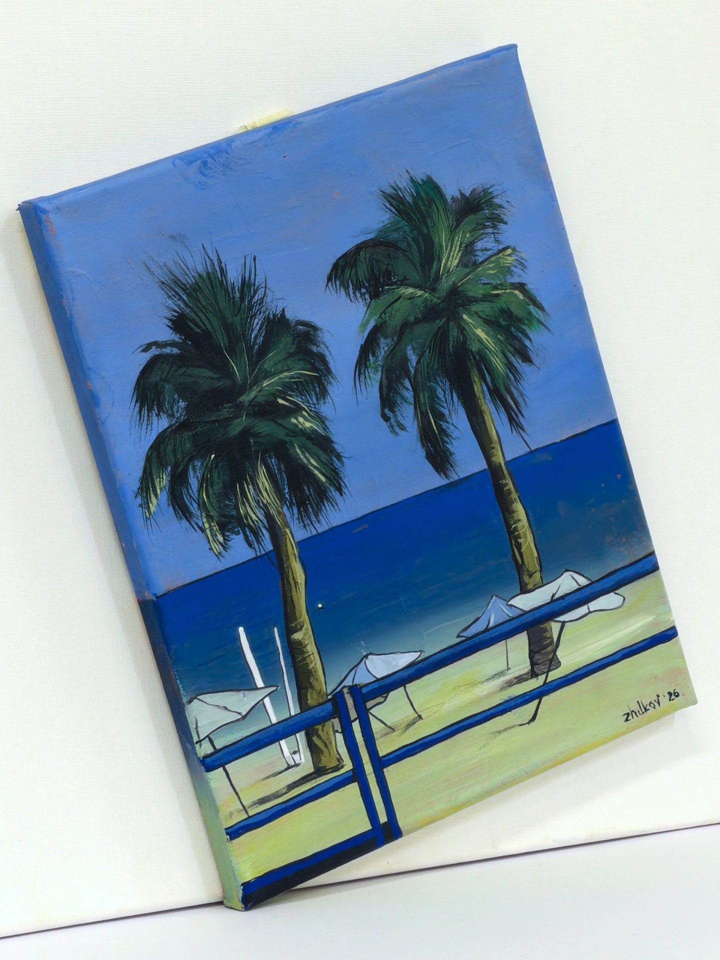 La obra del arte «Playa del Postiguet - 2» de Oleksiy Zhukov, 2026
