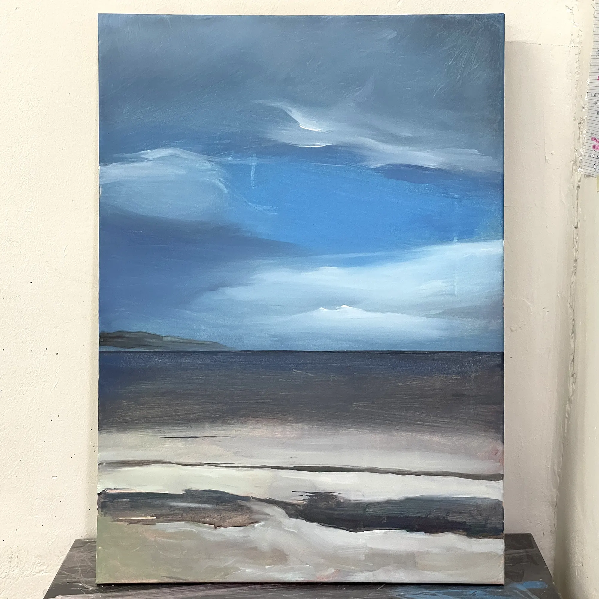 La obra del arte «Sandymount Beach» de Oleksiy Zhukov, 2025