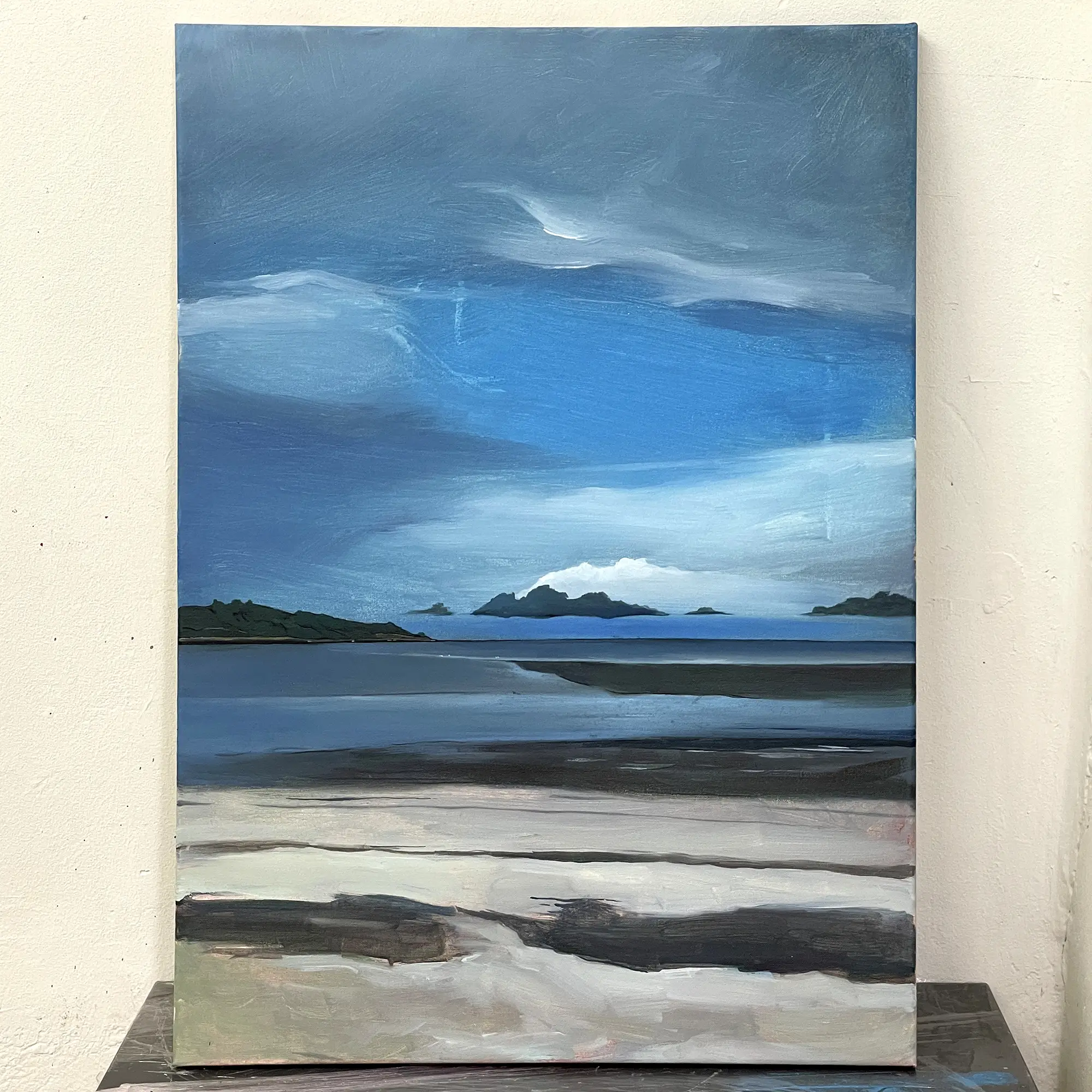 La obra del arte «Sandymount Beach» de Oleksiy Zhukov, 2025