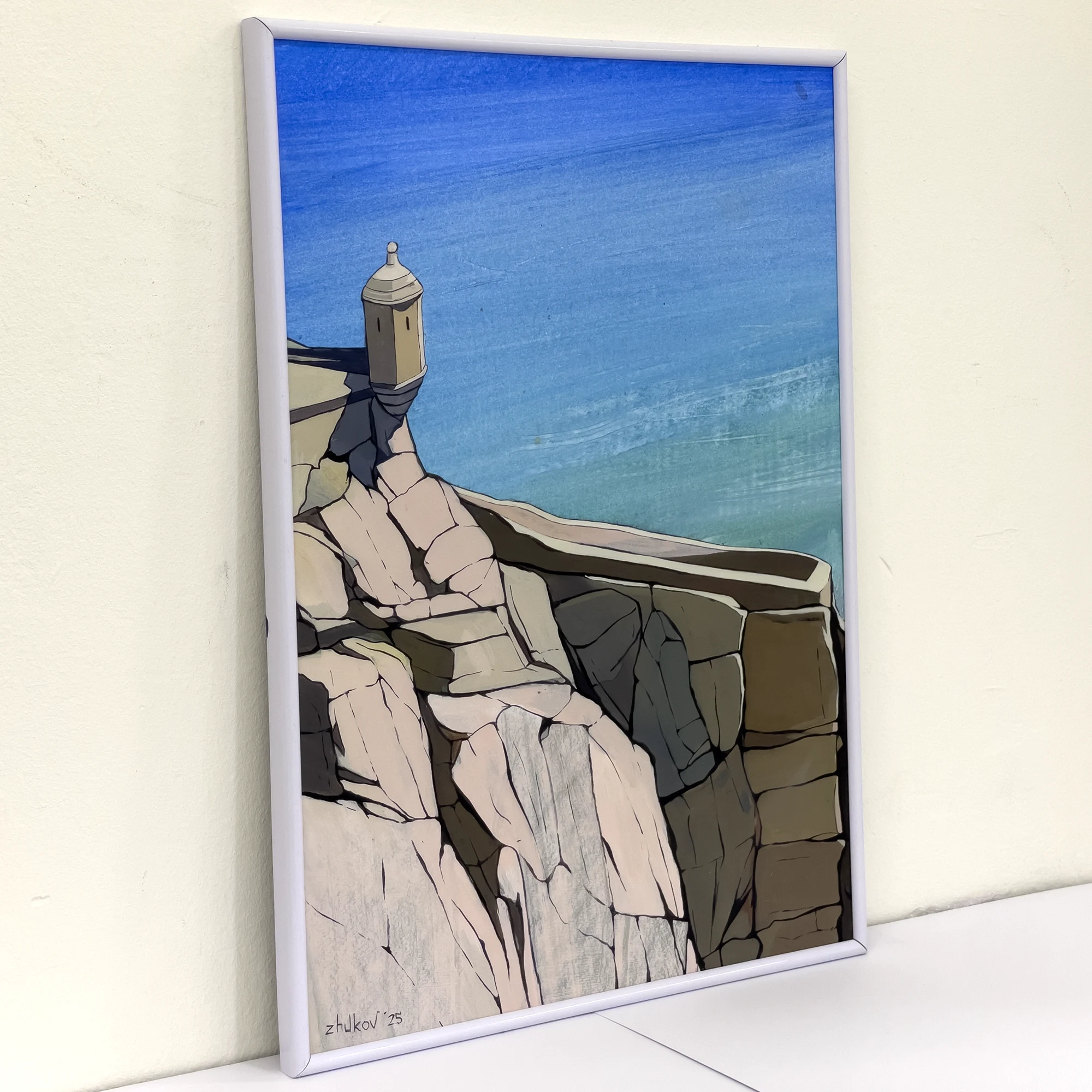 La obra del arte «Santa Barbara Castle» de Oleksiy Zhukov, 2025
