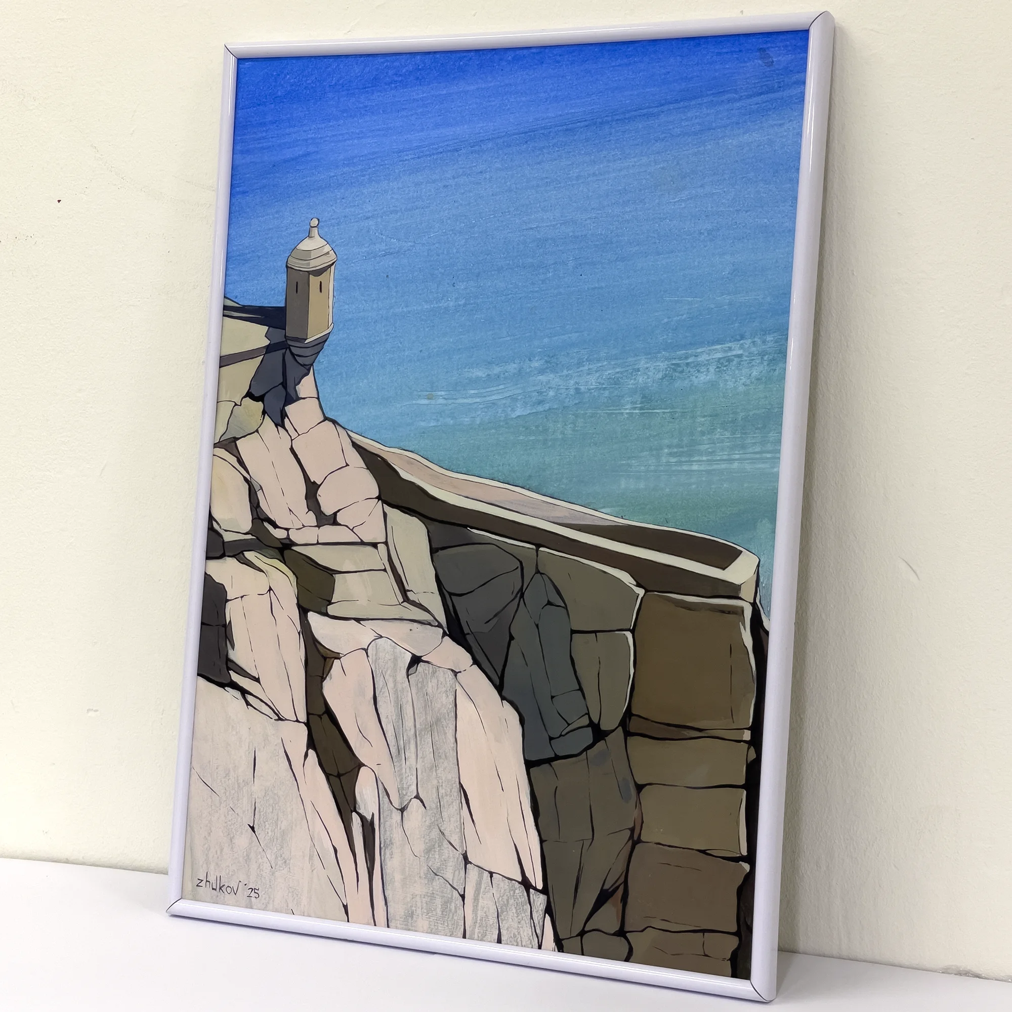 La obra del arte «Santa Barbara Castle» de Oleksiy Zhukov, 2025