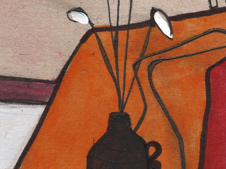 La obra del arte «Still life on the windowsill» de Oleksiy Zhukov, 2020