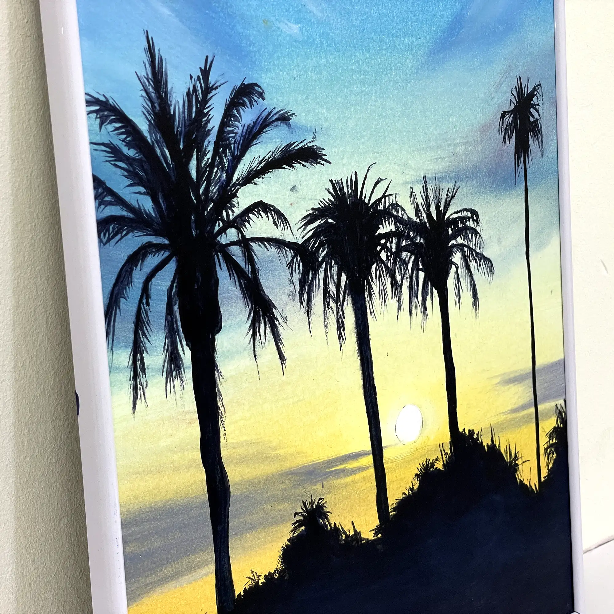 Твір «Sunset and palms» (авт. - Олексій Жуков), 2025