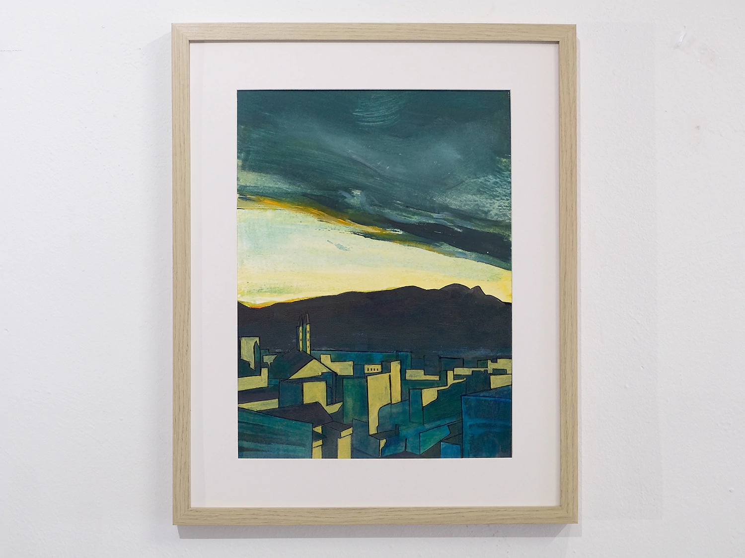 The artwork «Sunset in Gandia» by Oleksiy Zhukov, 2022