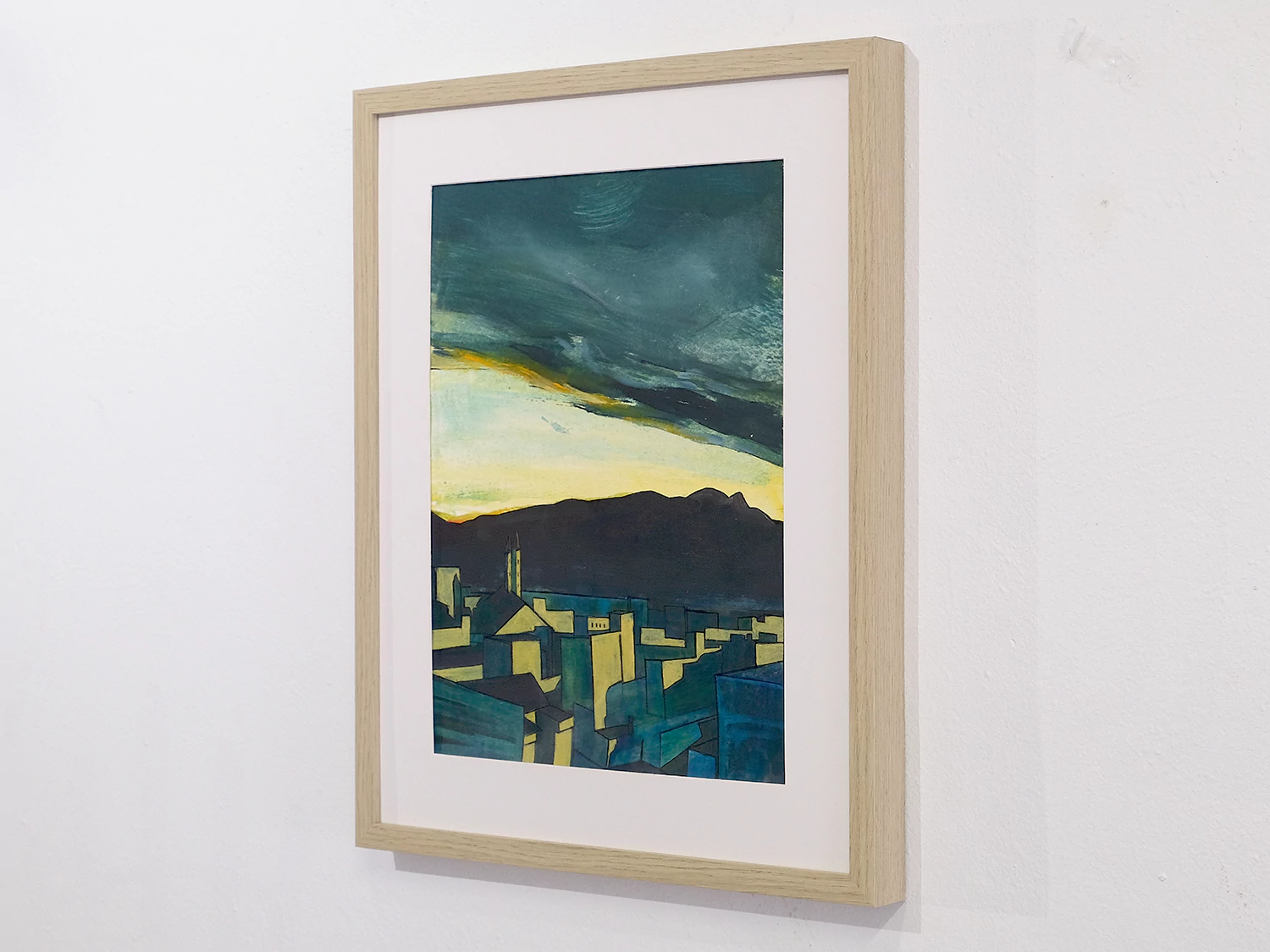 The artwork «Sunset in Gandia» by Oleksiy Zhukov, 2022