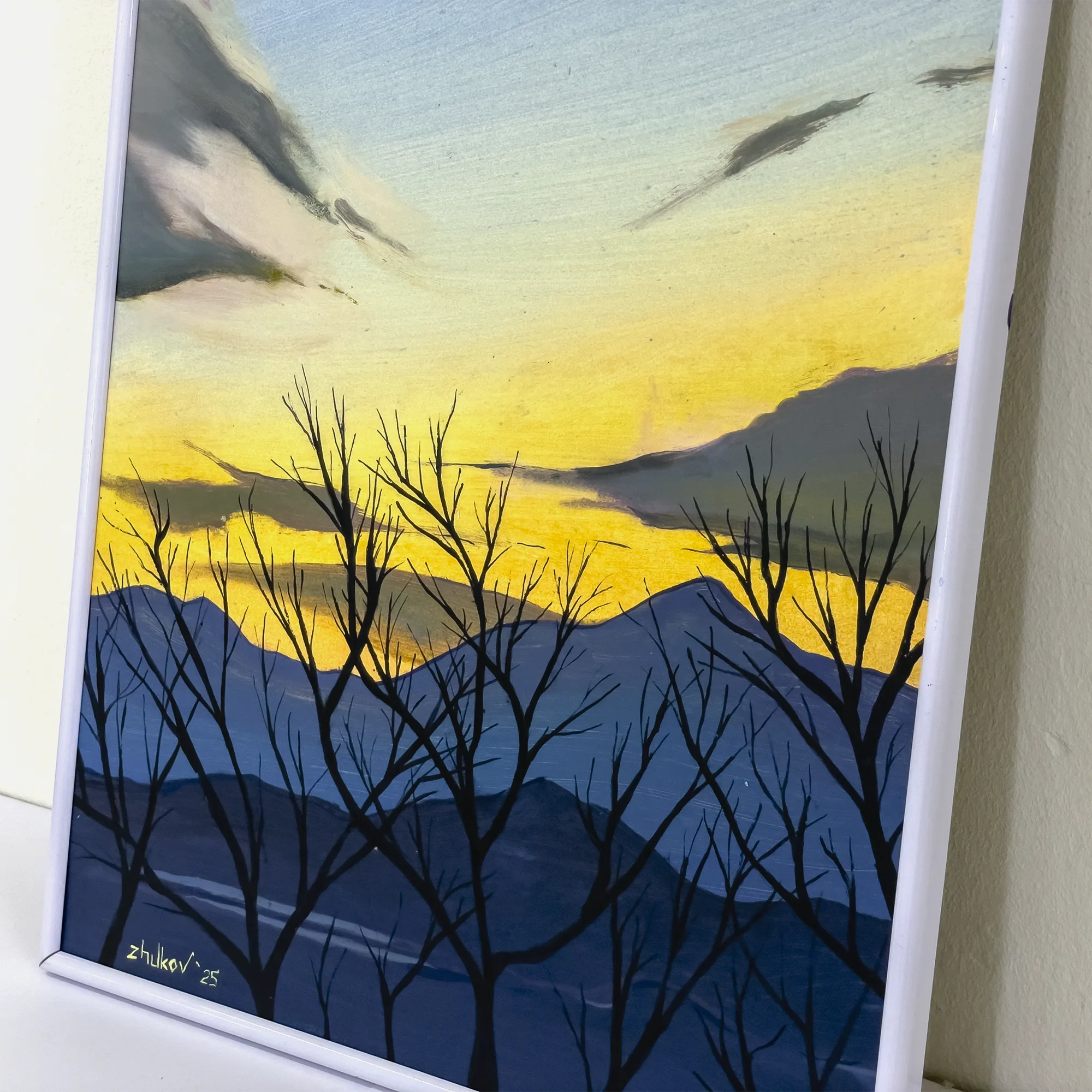 Твір «Sunset in mountains» (авт. - Олексій Жуков), 2025
