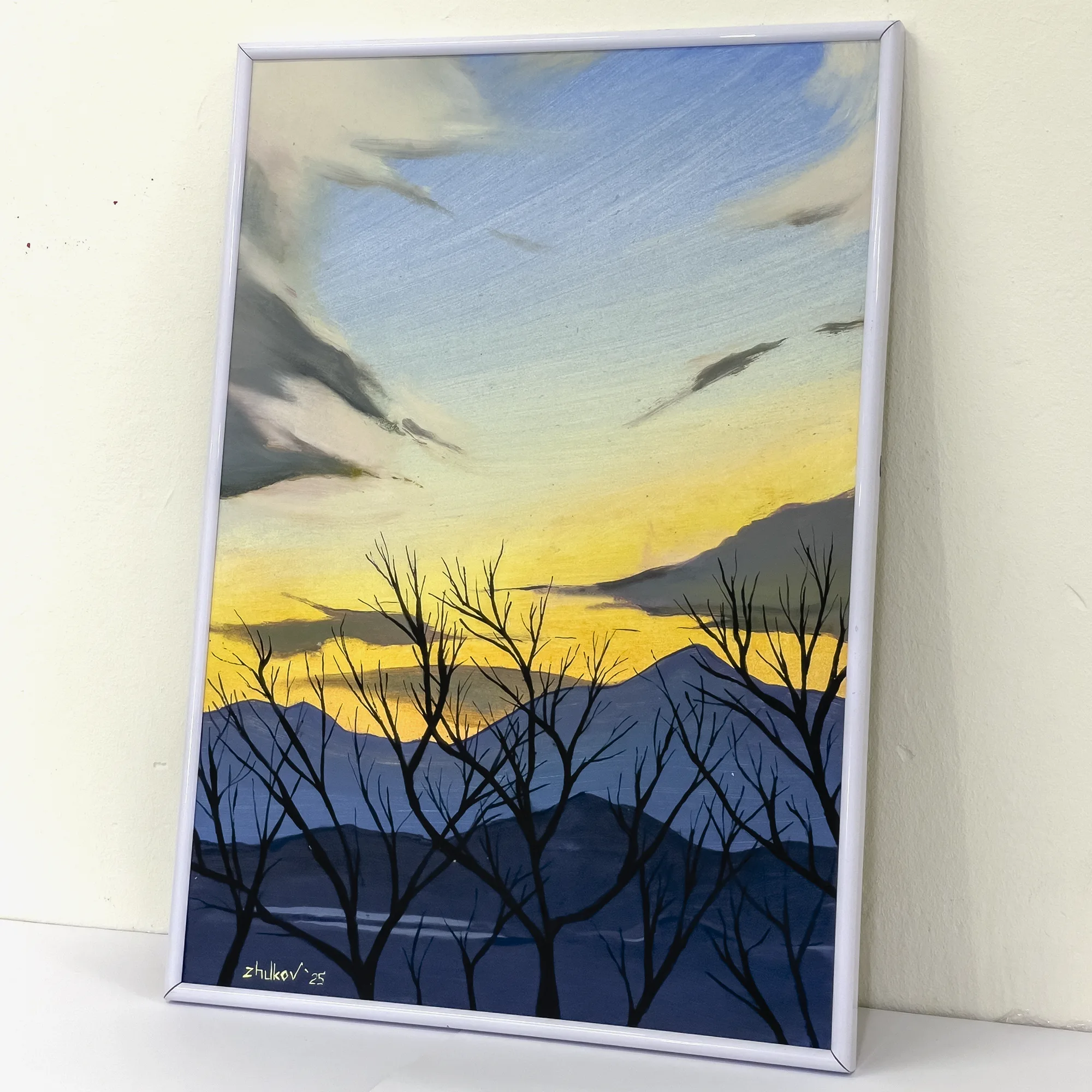 Твір «Sunset in mountains» (авт. - Олексій Жуков), 2025