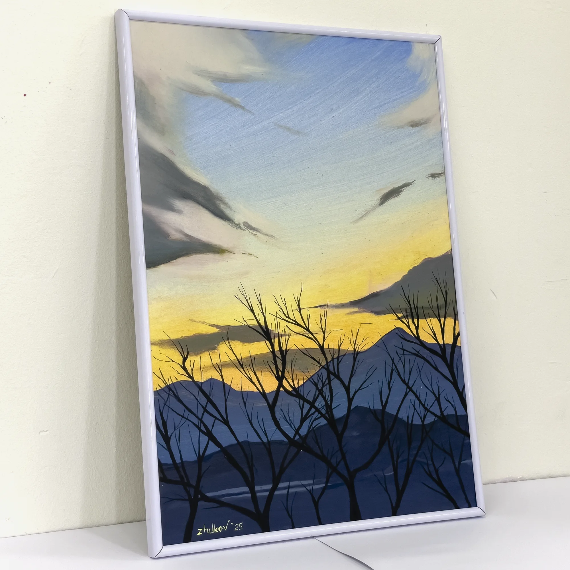 Твір «Sunset in mountains» (авт. - Олексій Жуков), 2025