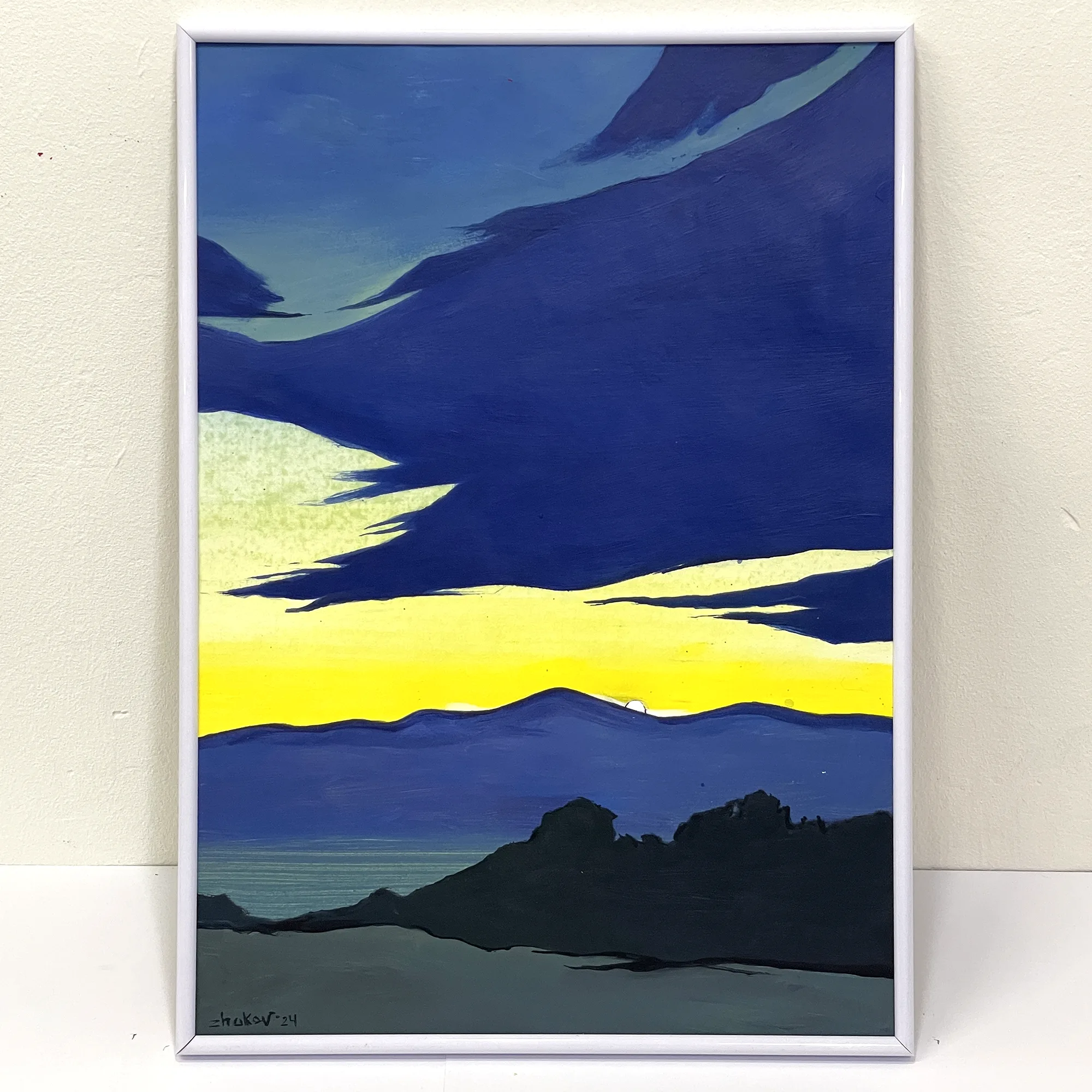 Твір «Sunset near El Prat» (авт. - Олексій Жуков), 2024 Твір «Sunset near El Prat» (авт. - Олексій Жуков), 2024