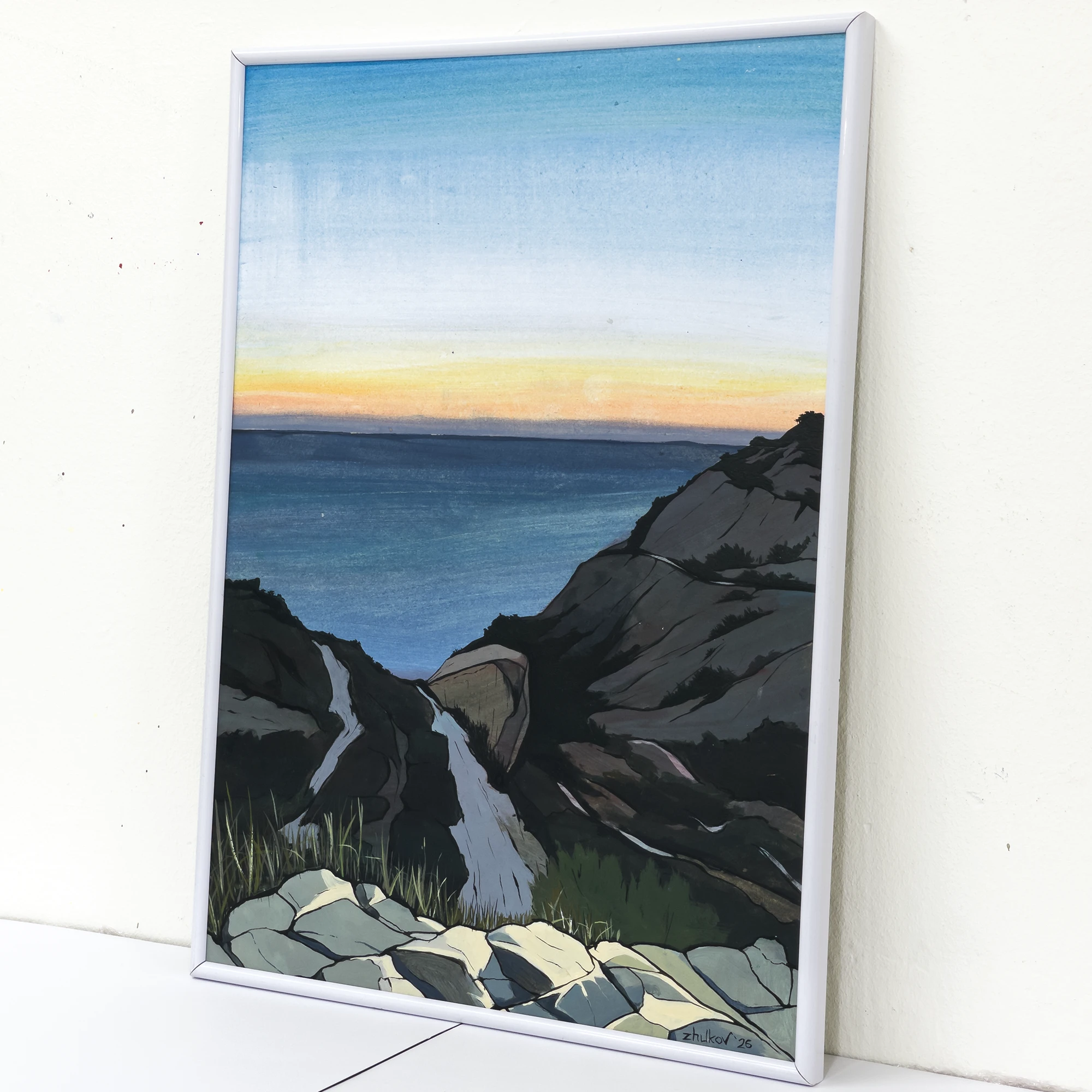 Твір «Sunset over Alicante Bay» (авт. - Олексій Жуков), 2026