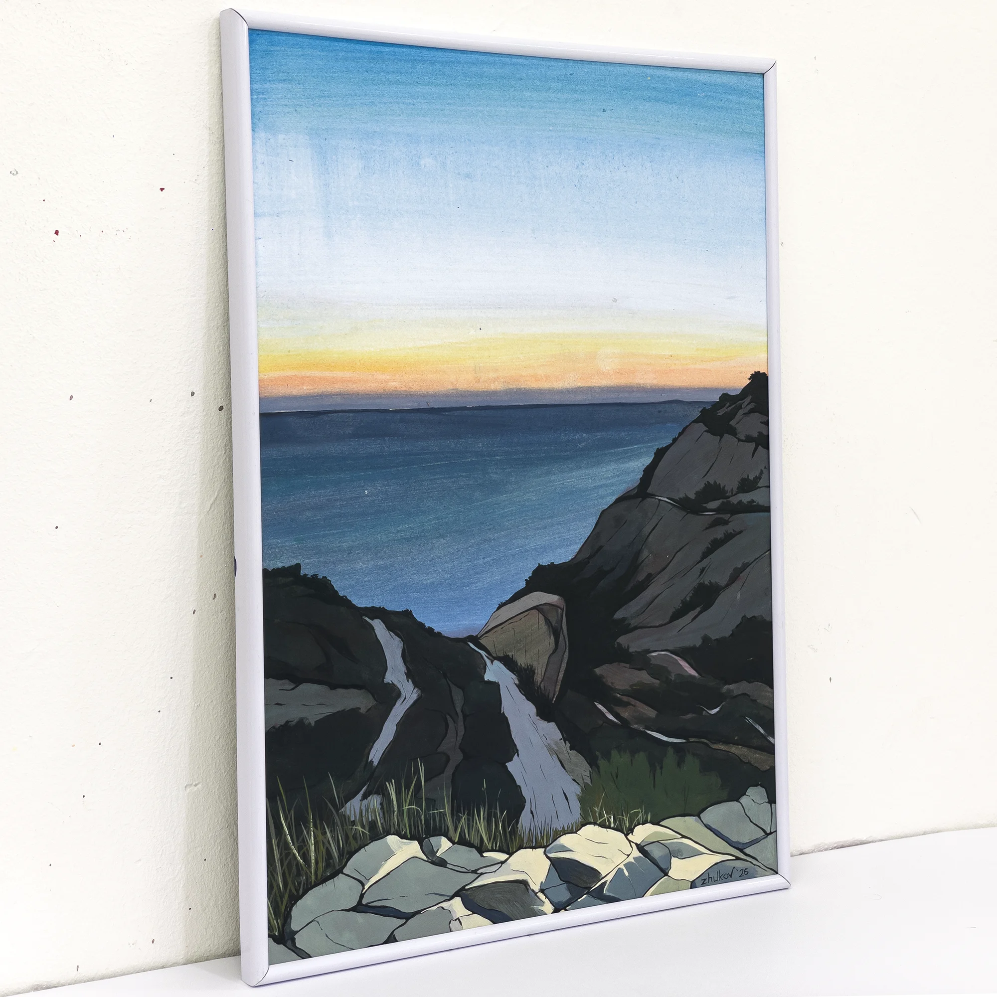 Твір «Sunset over Alicante Bay» (авт. - Олексій Жуков), 2026