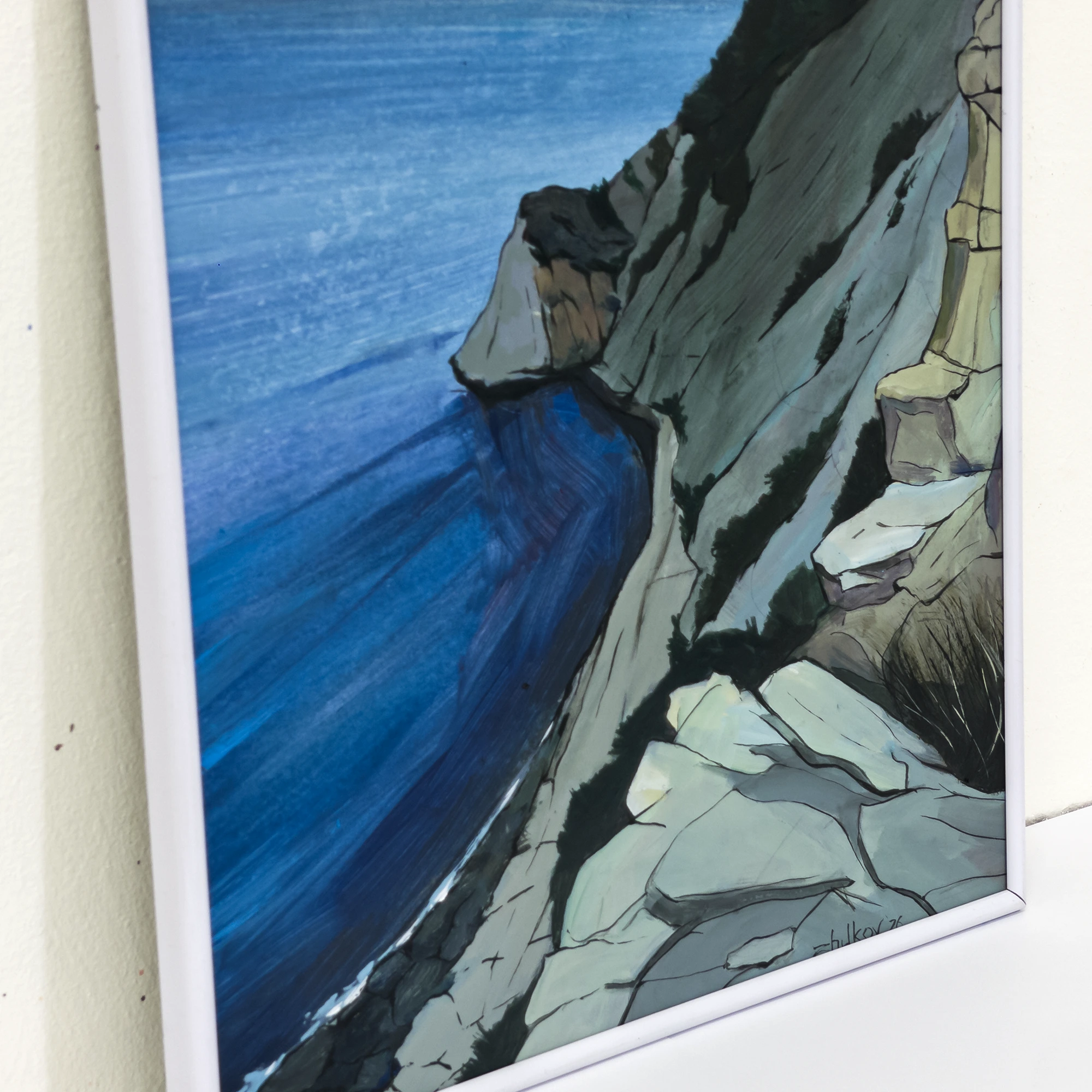 La obra del arte «Unkwnown bay near Benidorm» de Oleksiy Zhukov, 2026