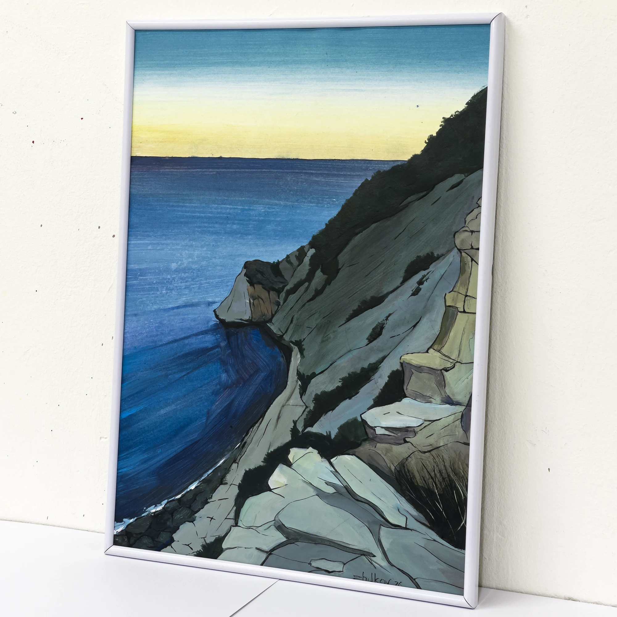 La obra del arte «Unkwnown bay near Benidorm» de Oleksiy Zhukov, 2026