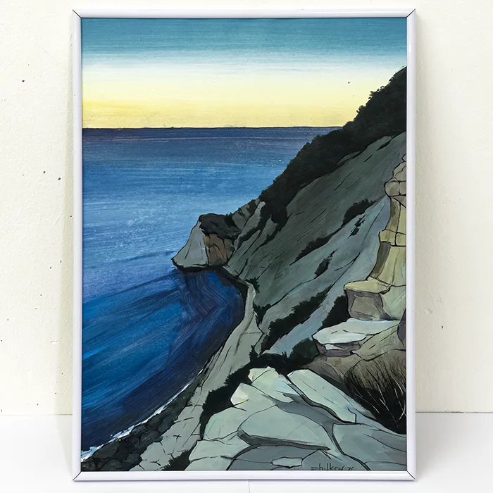Artwork  «Unkwnown bay near Benidorm» • 2026 | Oleksiy Zhukov - @ozh.arts'