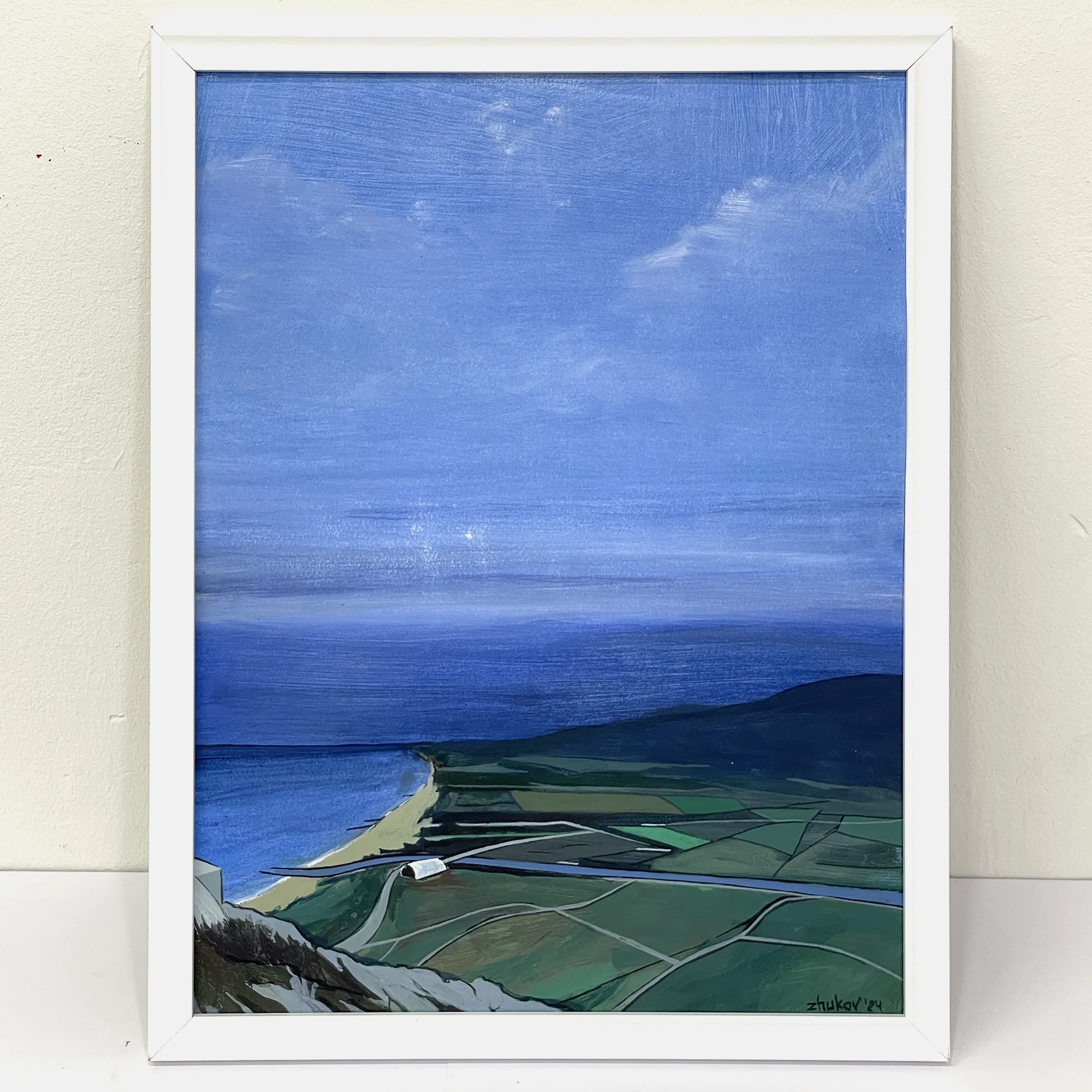 The artwork «Valley before the storm» by Oleksiy Zhukov, 2024 The artwork «Valley before the storm» by Oleksiy Zhukov, 2024