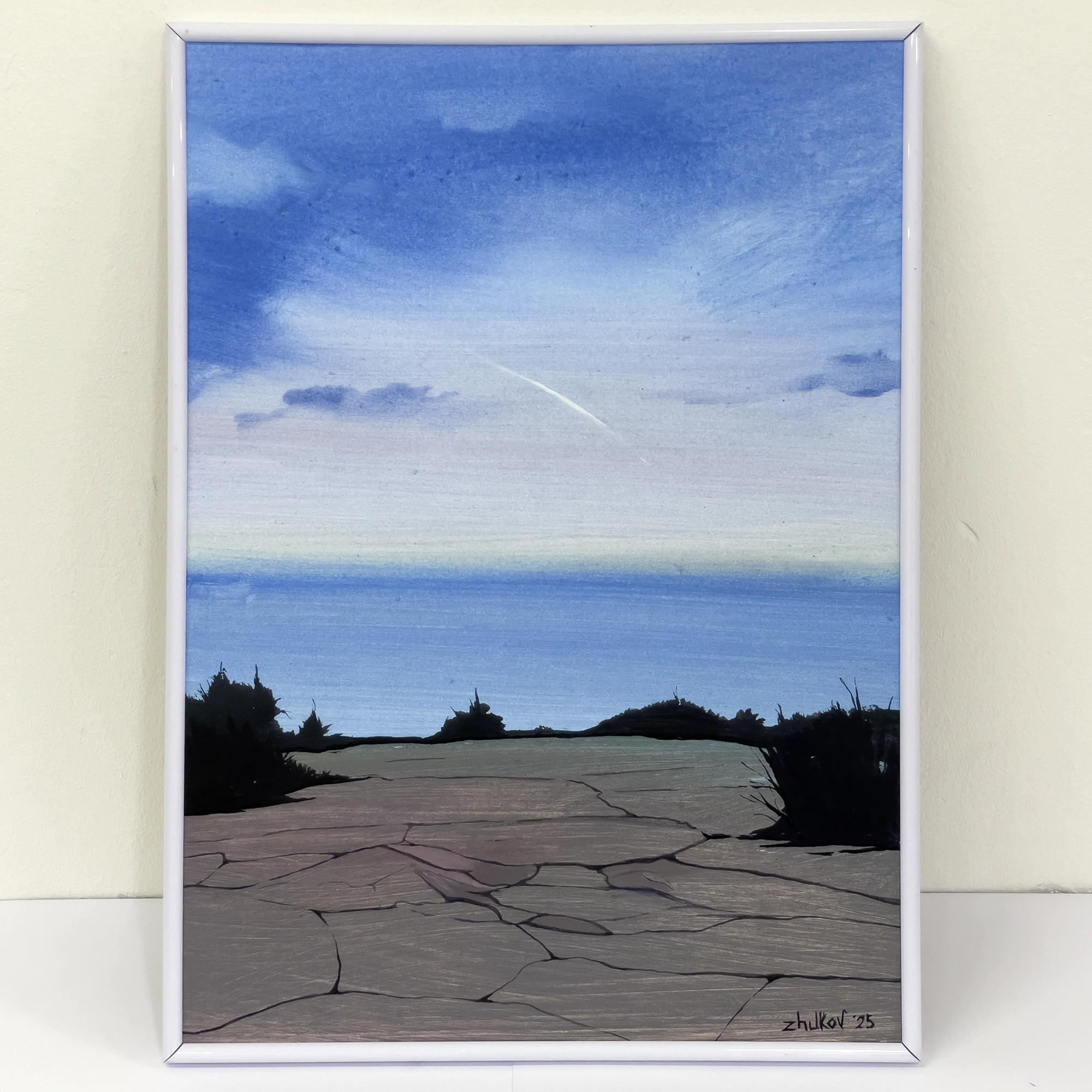 La obra del arte «View from Serra Grossa» de Oleksiy Zhukov, 2025 La obra del arte «View from Serra Grossa» de Oleksiy Zhukov, 2025