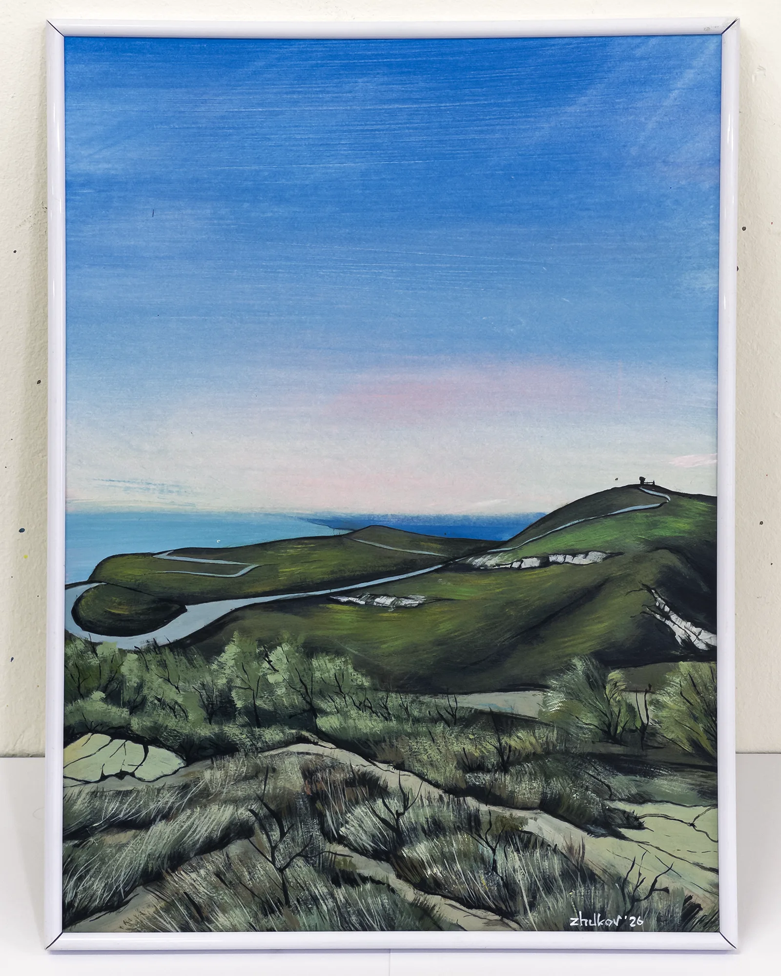 Твір «View from the mountain near Cullera» (авт. - Олексій Жуков), 2026