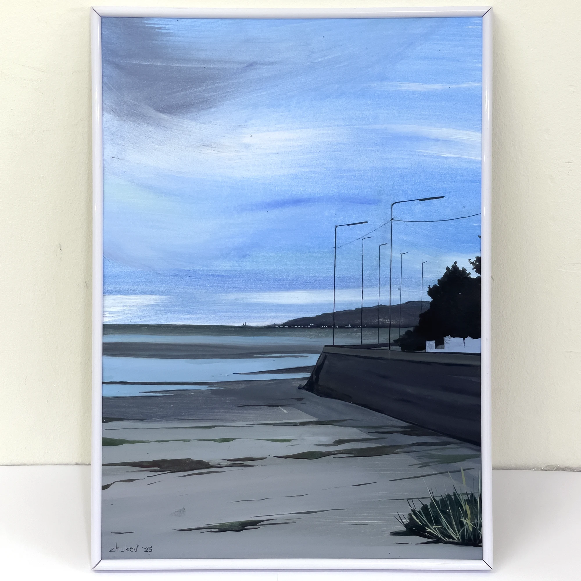 La obra del arte «View of Dublin Bay» de Oleksiy Zhukov, 2025