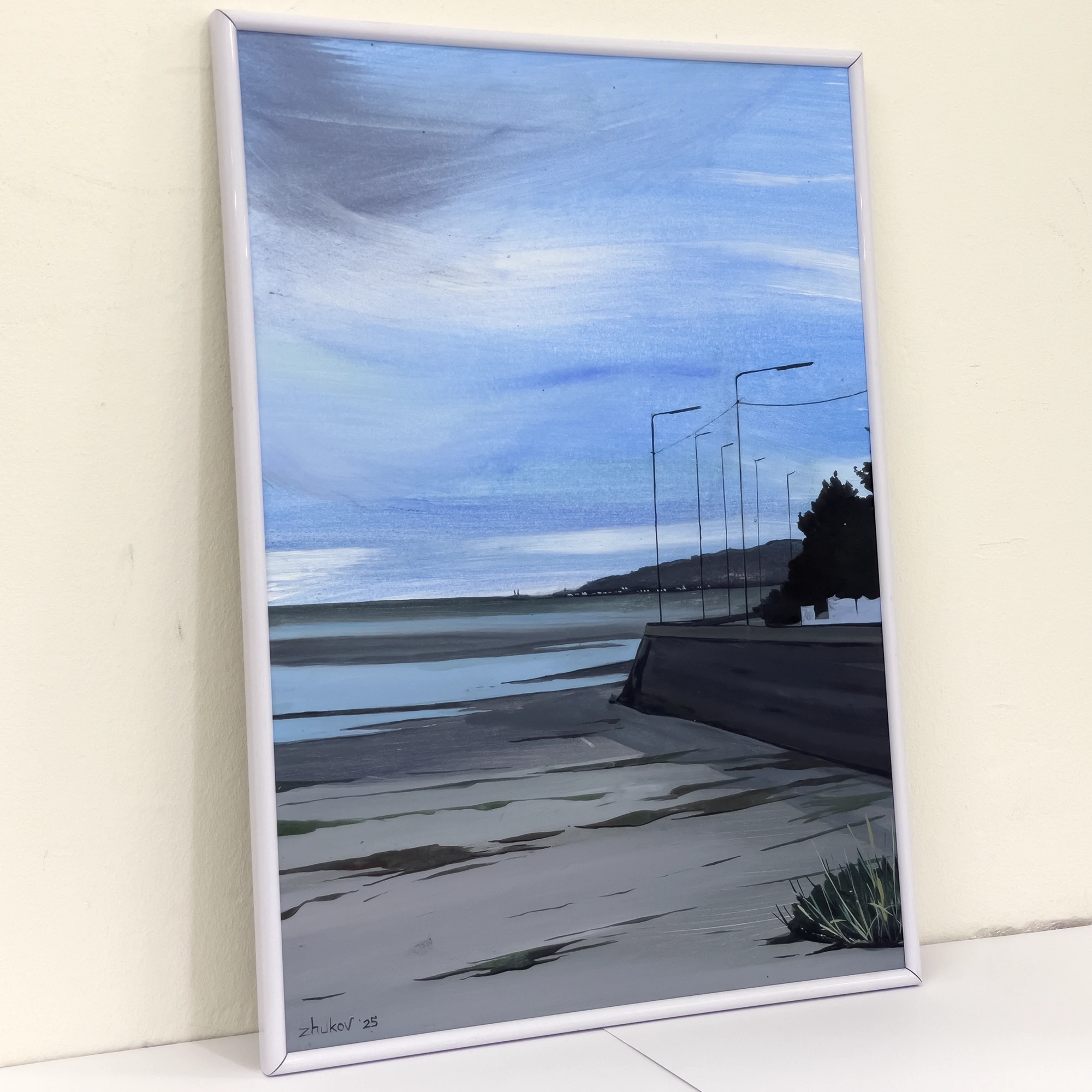 La obra del arte «View of Dublin Bay» de Oleksiy Zhukov, 2025