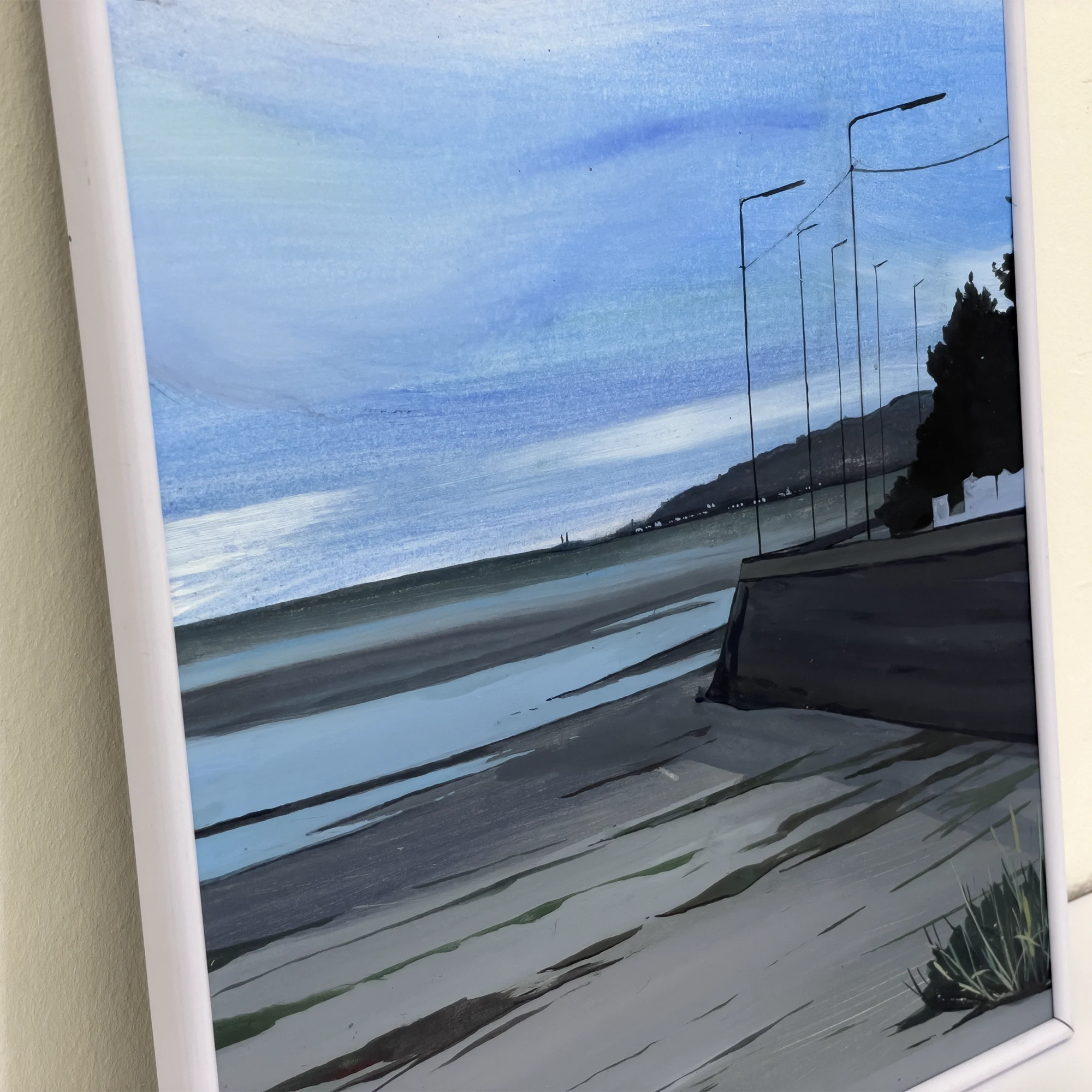 La obra del arte «View of Dublin Bay» de Oleksiy Zhukov, 2025