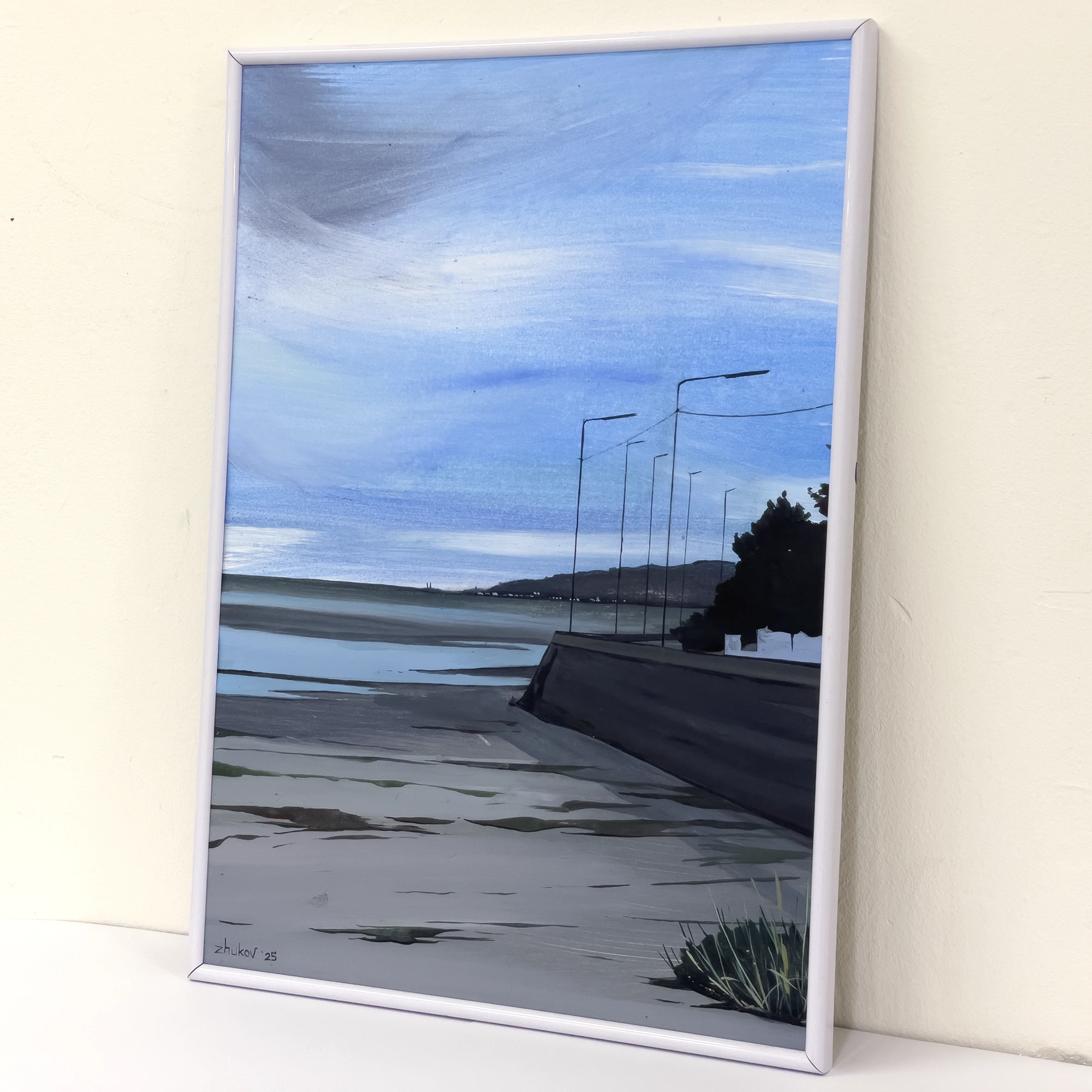 La obra del arte «View of Dublin Bay» de Oleksiy Zhukov, 2025