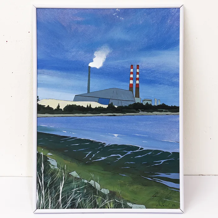 Твір «View of Poolbeg» • 2026 | Олексій Жуков - @ozh.arts