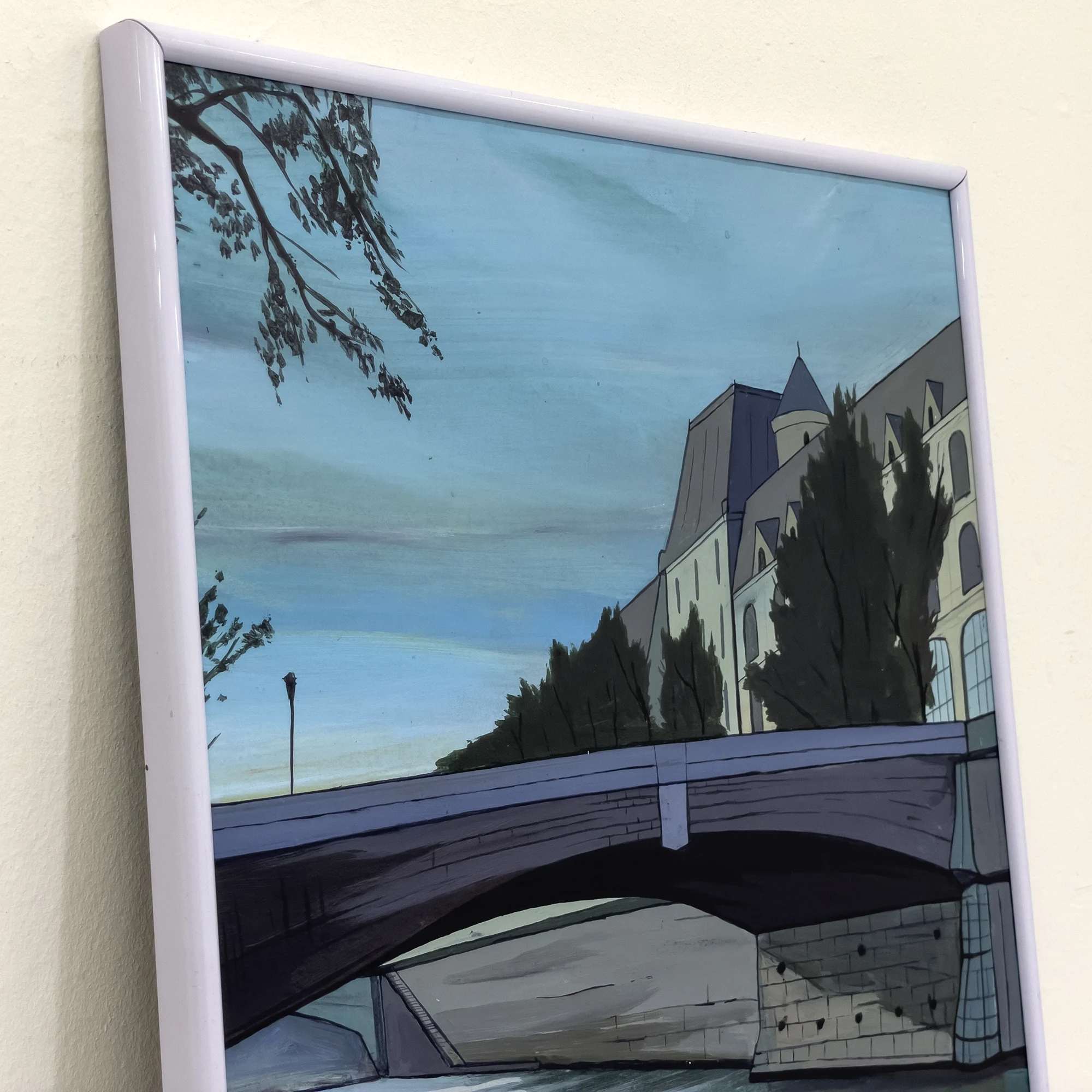 La obra del arte «View of the Seine» de Oleksiy Zhukov, 2025