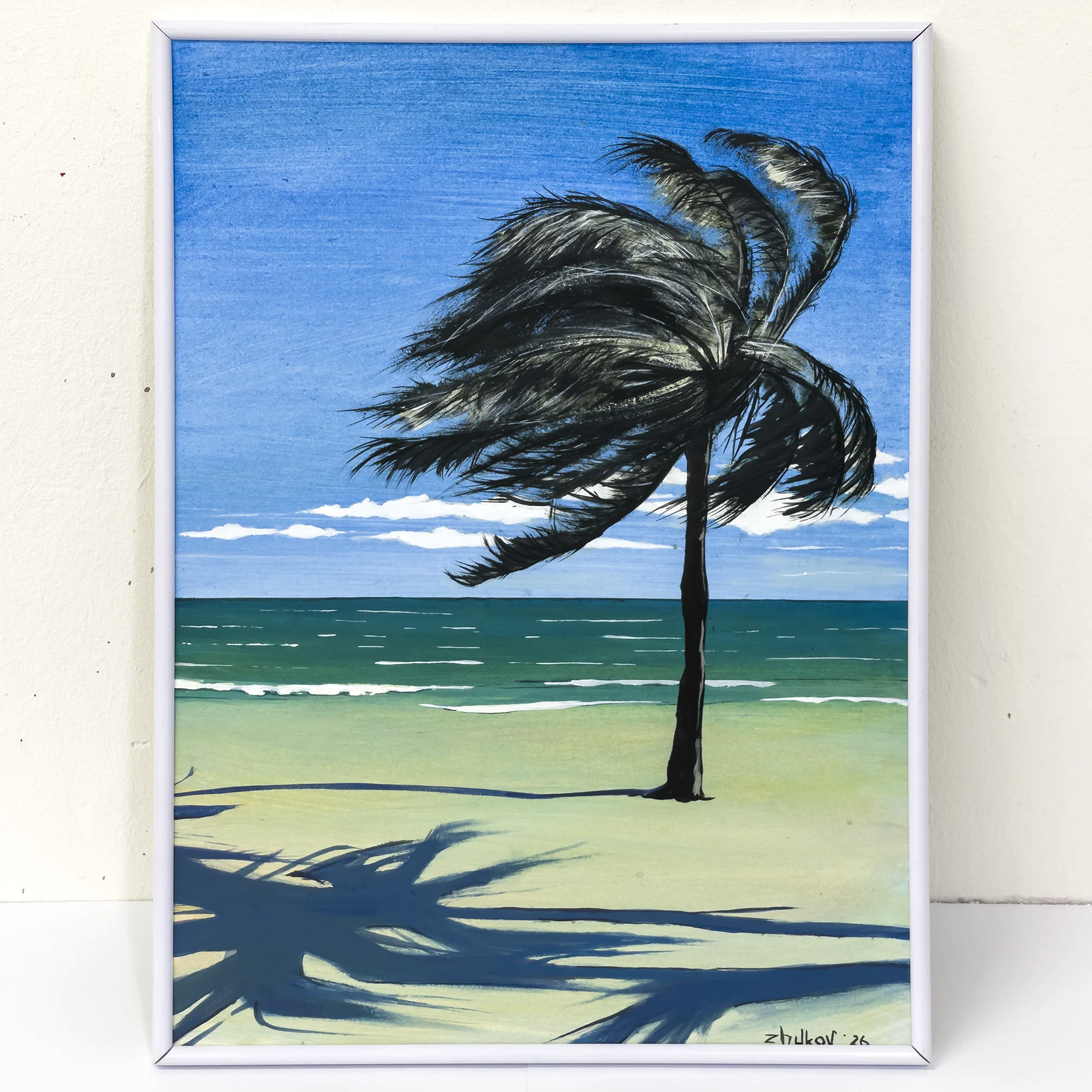 The artwork «Windy Day» by Oleksiy Zhukov, 2026